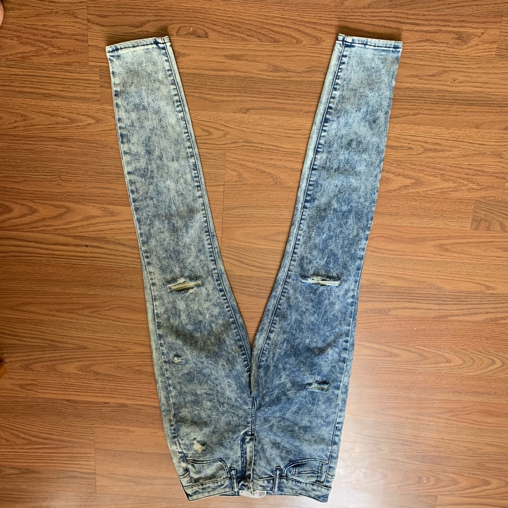 RSQ acid wash jeans